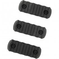 VFC M-LOK Rail Section 5 Slot 3-Pack - Black