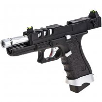 Vorsk EU18 Vented Gas Blow Back Pistol - Black