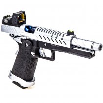 Vorsk Hi-Capa 5.1 & BDS Gas Blow Back Pistol - Chrome