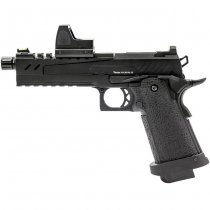 Vorsk Hi-Capa 5.1 Split Slide & BDS Gas Blow Back Pistol - Black