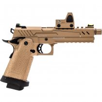 Vorsk Hi-Capa 5.1 Split Slide & BDS Gas Blow Back Pistol - Tan