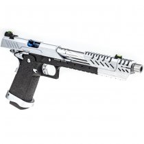 Vorsk Hi-Capa Titan 7 Gas Blow Back Pistol - Chrome