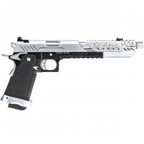 Vorsk Hi-Capa Titan 7 Gas Blow Back Pistol - Chrome