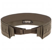 Warrior Laser Cut Low Profile MOLLE Belt - Ranger Green - M