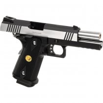 WE Hi-Capa 4.3 OPS Gas Blow Back Pistol - Silver