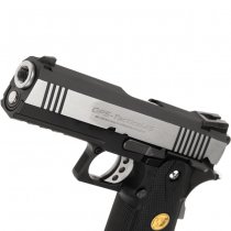 WE Hi-Capa 4.3 OPS Gas Blow Back Pistol - Silver