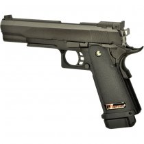 WE Hi-Capa 5.1 Gas Blow Back Pistol - Black