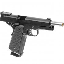 WE M1911 A1 Tactical Co2 Blow Back Pistol - Black