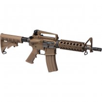 WE M4 RIS CQB Gas Blow Back Rifle - Desert