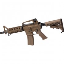 WE M4 RIS CQB Gas Blow Back Rifle - Desert