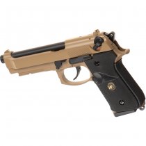 WE M9 A1 Co2 Blow Back Pistol - Desert