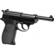 WE P38 Gas Blow Back Pistol - Black