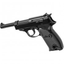 WE P38 Gas Blow Back Pistol - Black