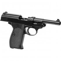 WE P38 Gas Blow Back Pistol - Black