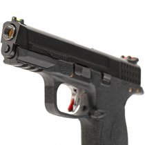 WE WET-05 BK Black Barrel Gas Blow Back Pistol - Black