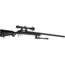 WELL SR-1 Spring Sniper Rifle Set - Black