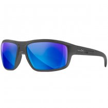 Wiley X Contend Captivate Polarized Blue Mirror - Grey