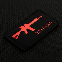 M-Tac AR-15 223/5.56 Laser Cut Patch - Red