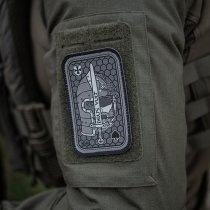 M-Tac Deus Vult Ace Woven Patch - Grey