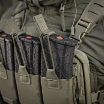 M-Tac Elastic Triple Magazine Pouch Elite - Ranger Green