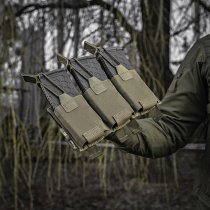 M-Tac Elastic Triple Magazine Pouch Elite - Ranger Green