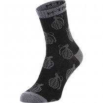 M-Tac Lightweight Socks Grenades Mk.3 - Black - 43-46