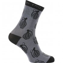 M-Tac Lightweight Socks Grenades Mk.3 - Dark Grey - 39-42