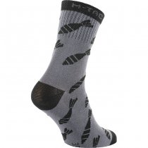 M-Tac Lightweight Socks Mortar Bombs Mk.3 - Dark Grey - 43-46