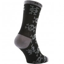 M-Tac Lightweight Socks Pirate Skull Mk.3 - Black 39-42