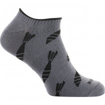 M-Tac Lightweight Summer Socks Mortar Bombs - Dark Grey - 43-46