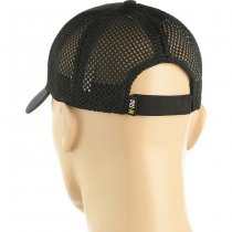 M-Tac Mesh Flex Ripstop Baseball Cap - Black - L/XL