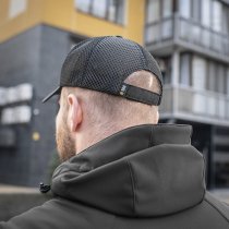 M-Tac Mesh Flex Ripstop Baseball Cap - Black - L/XL