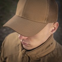 M-Tac Mesh Flex Ripstop Baseball Cap - Coyote - L/XL