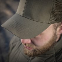 M-Tac Mesh Flex Ripstop Baseball Cap - Dark Olive - S/M