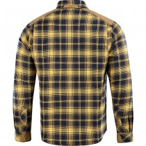 M-Tac Redneck Shirt - Navy Blue / Yellow - S - Regular