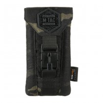 M-Tac Smartphone Pouch Elite Medium Hex - Multicam Black