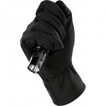 M-Tac Soft Shell Winter Gloves - Black - S