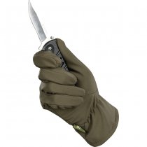 M-Tac Soft Shell Winter Gloves - Olive - XL