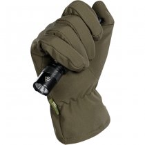 M-Tac Soft Shell Winter Gloves - Olive - XL