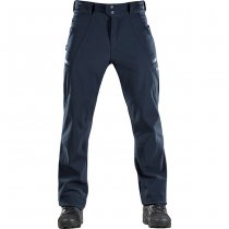 M-Tac Soft Shell Winter Pants - Dark Navy Blue - 3XL