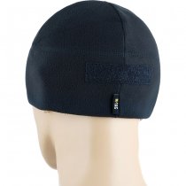 M-Tac Tactical Fleece Watch Cap Beanie & Patch Panel - Dark Navy Blue - S