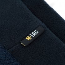 M-Tac Tactical Fleece Watch Cap Beanie & Patch Panel - Dark Navy Blue - XL