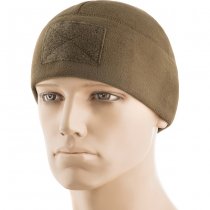 M-Tac Tactical Fleece Watch Cap Beanie & Patch Panel - Dark Olive - L