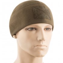 M-Tac Tactical Fleece Watch Cap Beanie & Patch Panel - Dark Olive - XL