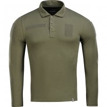 M-Tac Tactical Polo Shirt Long Sleeve 65/35 - Army Olive - M