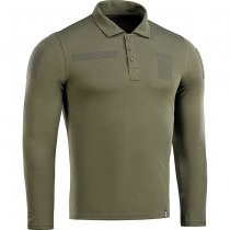 M-Tac Tactical Polo Shirt Long Sleeve 65/35 - Army Olive - M