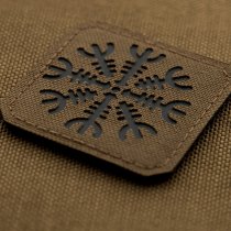 M-Tac Helm of Terror Laser Cut Patch - Coyote / Black