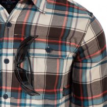 Helikon-Tex Greyman Shirt Nylon Sorona Blend - Moss Green Checkered - XL