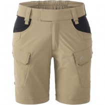 Helikon-Tex Women's OTS Outdoor Tactical Shorts 8.5 - Shadow Grey / Black - 3XL