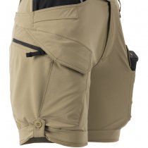 Helikon-Tex Women's OTS Outdoor Tactical Shorts 8.5 - Shadow Grey / Black - 3XL